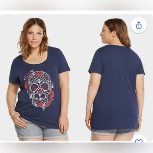 Torrid Skull TShirt size 1